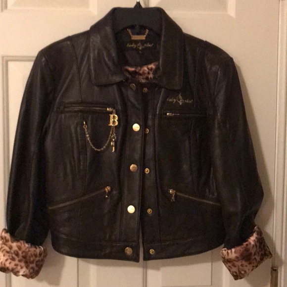 Woman’s leather jacket by Baby Phat . - Picture 2 of 11